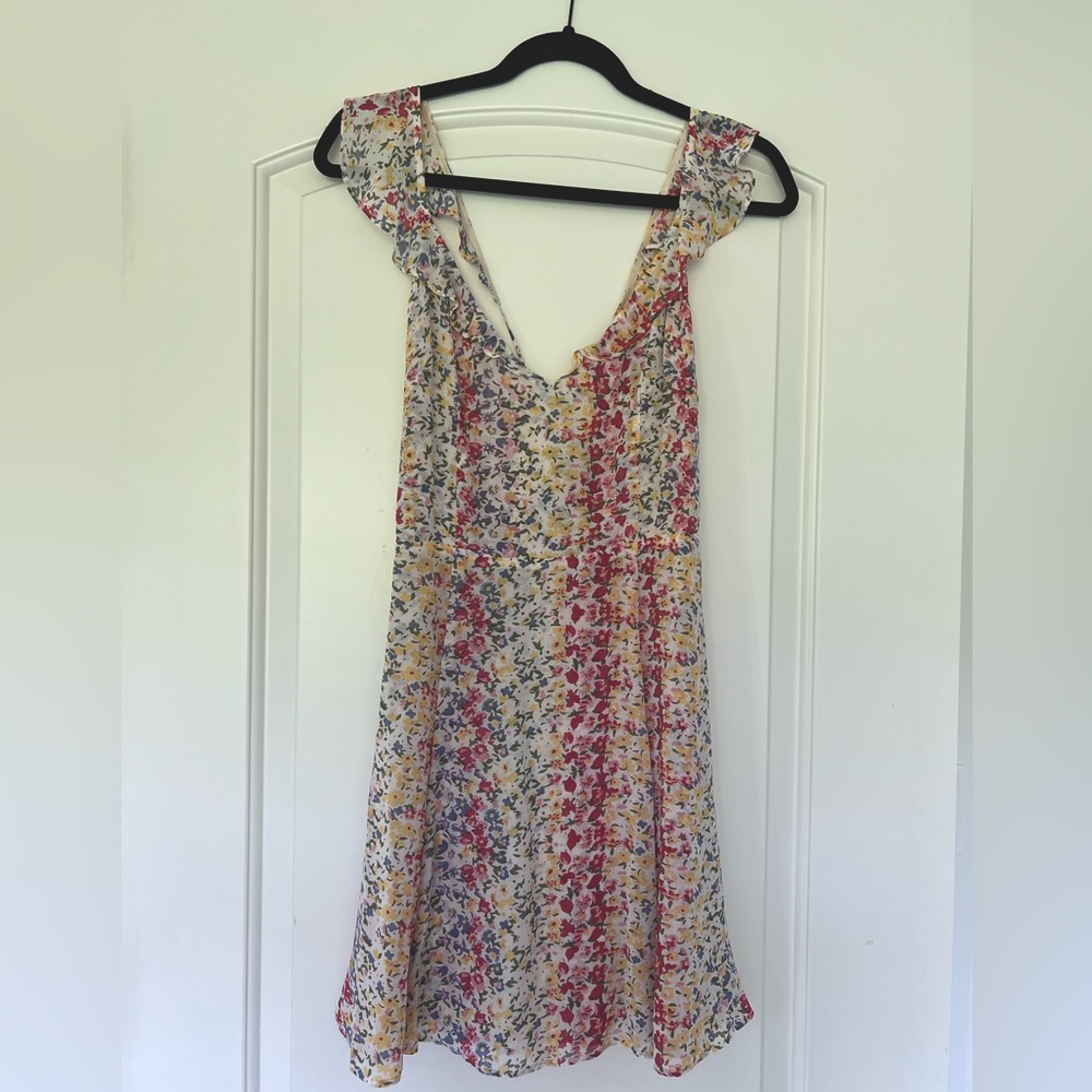 Reformation Floral Mini Dress - Size 6